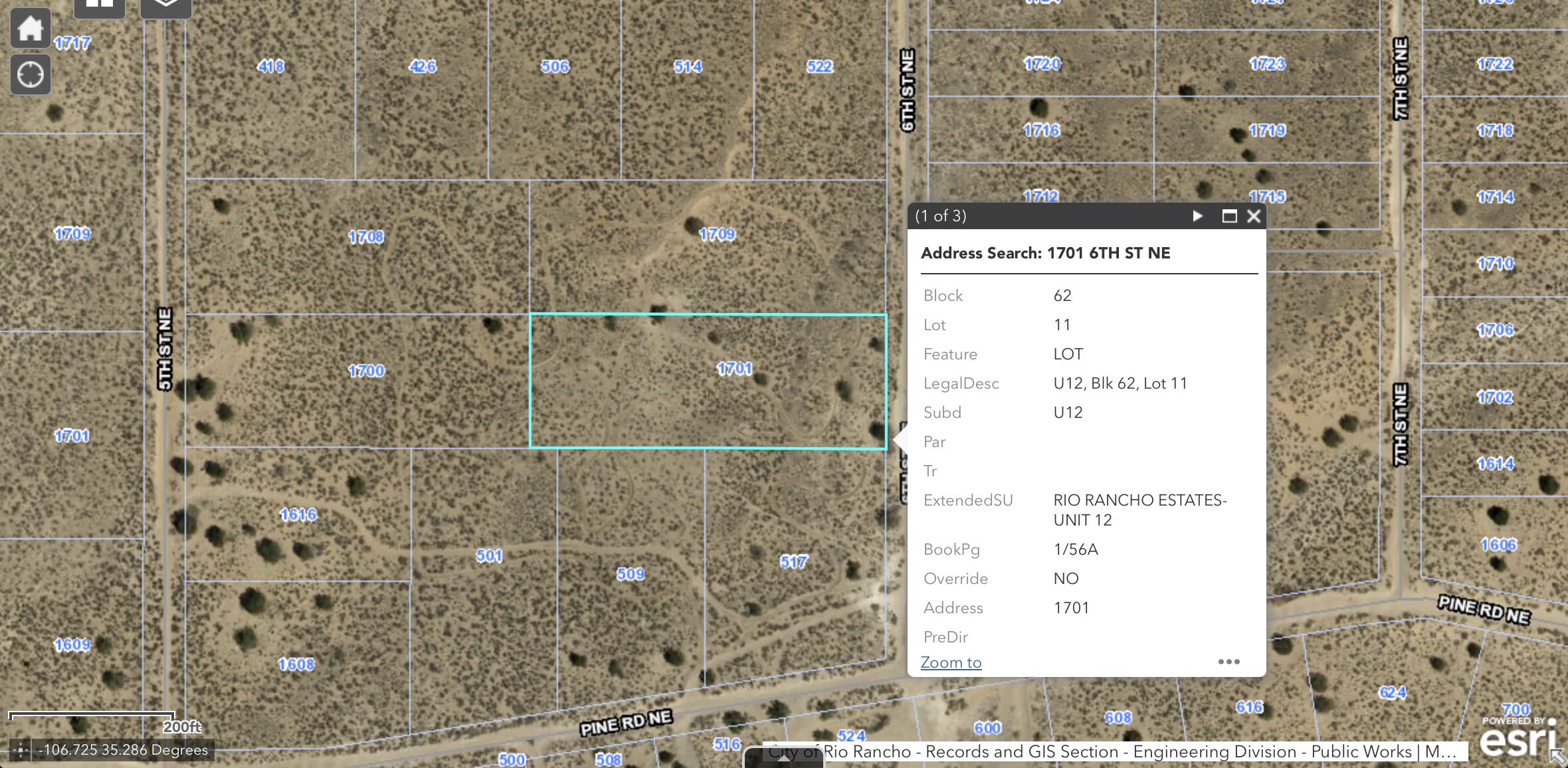 1701 6th Street NE, Rio Rancho, NM 87144
