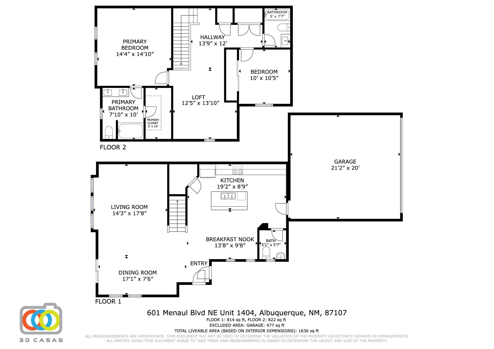 Photo 2 — 601 Menaul Boulevard NE UNIT 1404