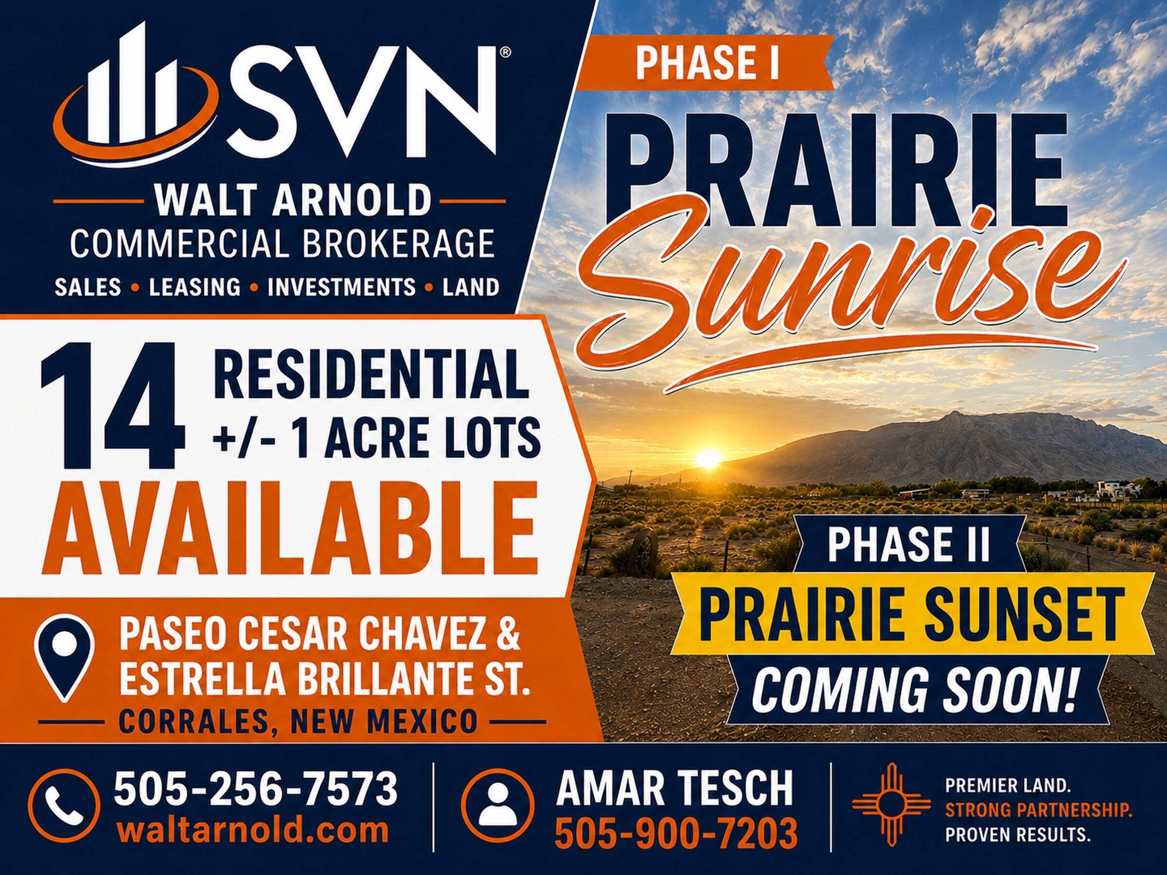  Prairie Sunrise Phase 1,Lot 11, Corrales, NM 87048
