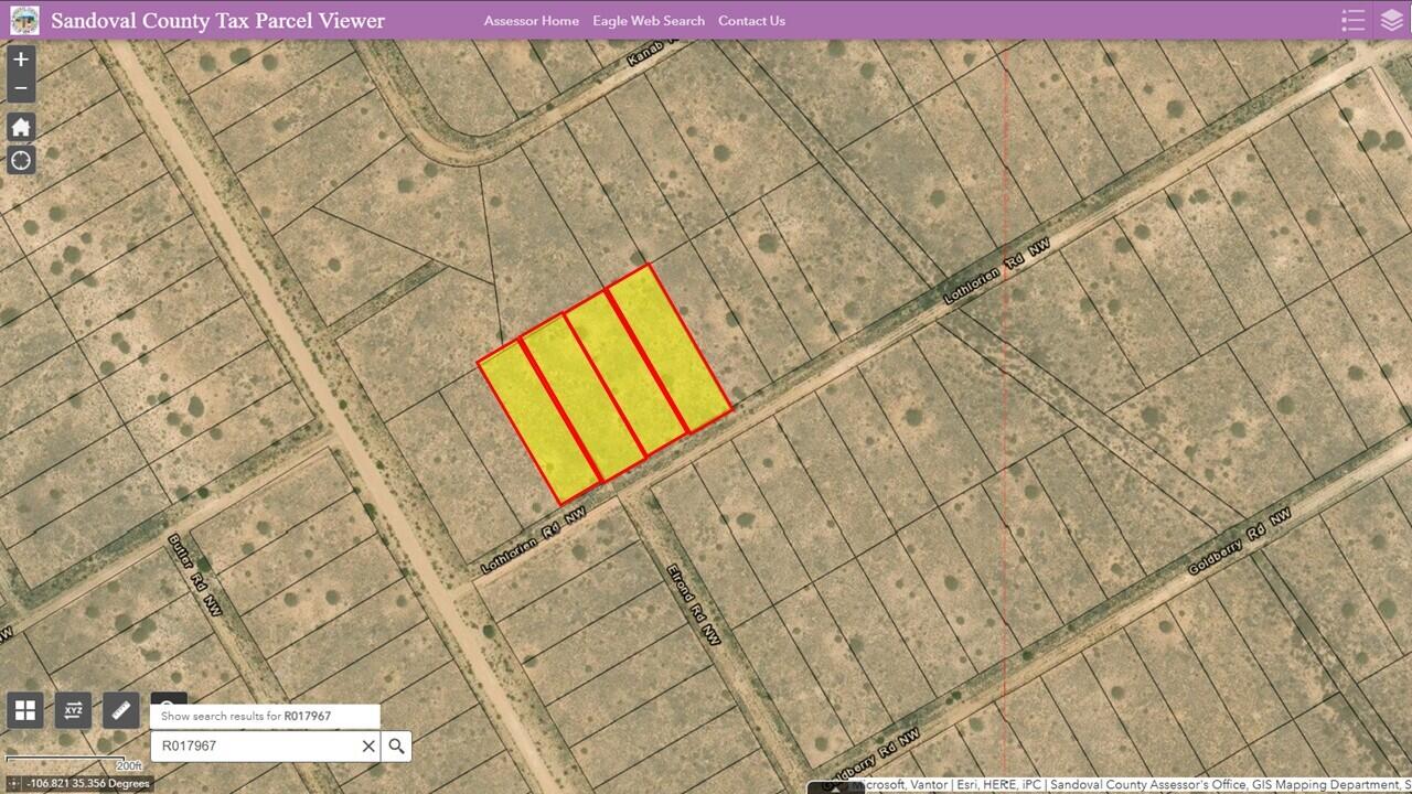 4 Lots Lothlorien (U26 B115 L37-40) Road NW, Rio Rancho, NM 87144