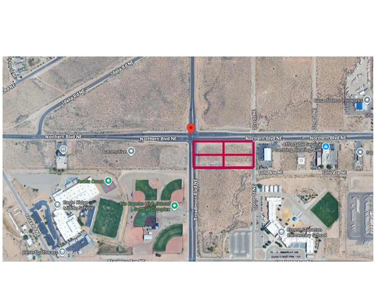 Se Corner Broadmoor And Northern Blvd Rr NE, Rio Rancho, NM 87124