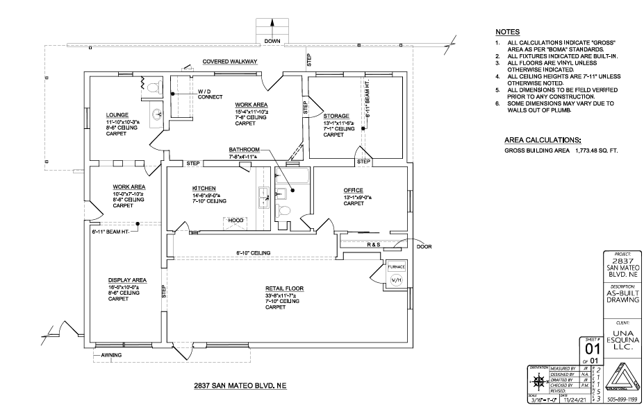 Photo 2 — 2837 San Mateo Boulevard NE