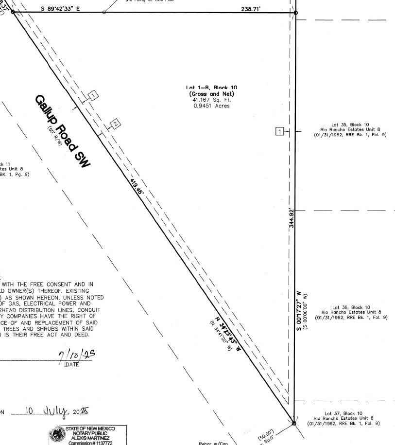 Photo 2 —  Gallup Road SW