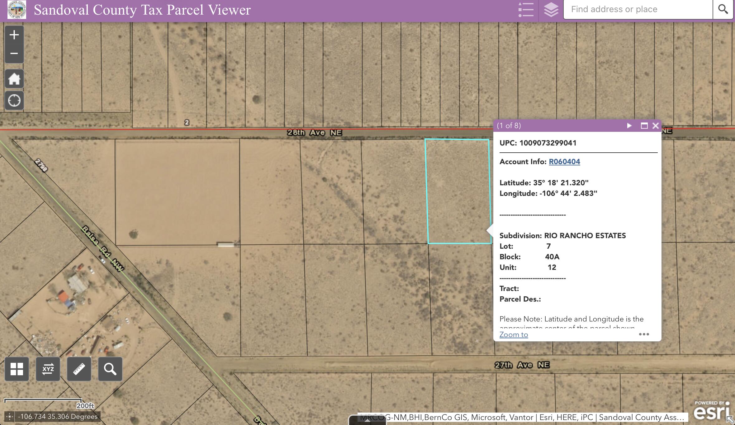  Sub Rio Rancho Estates Lot 7, Rio Rancho, NM 87144