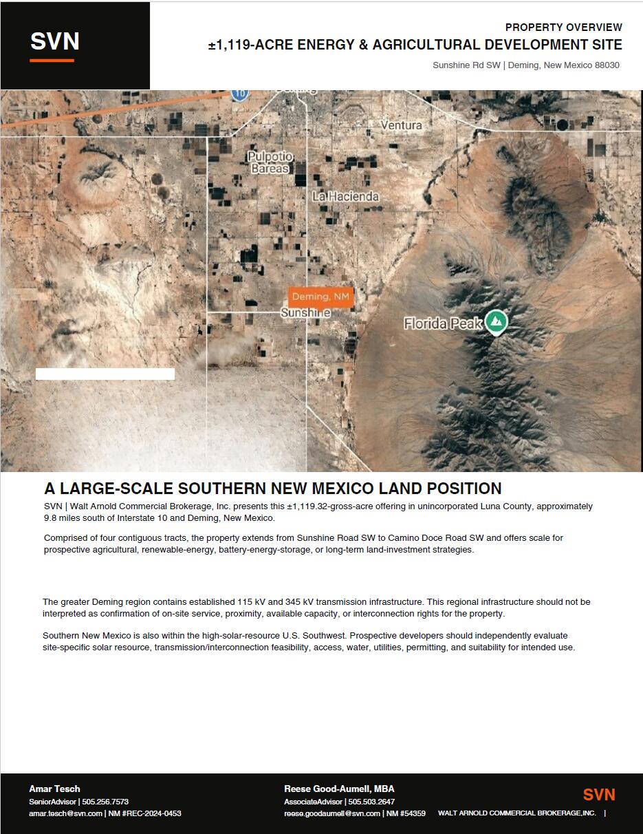 Photo 2 —  +/- 1,119.32AC Energy & A-1 Land