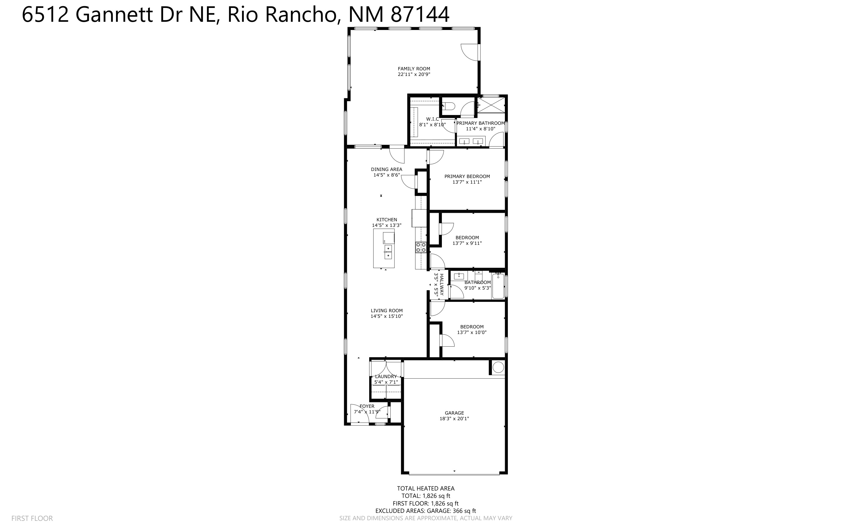 Photo 2 — 6512 Gannett Drive NE