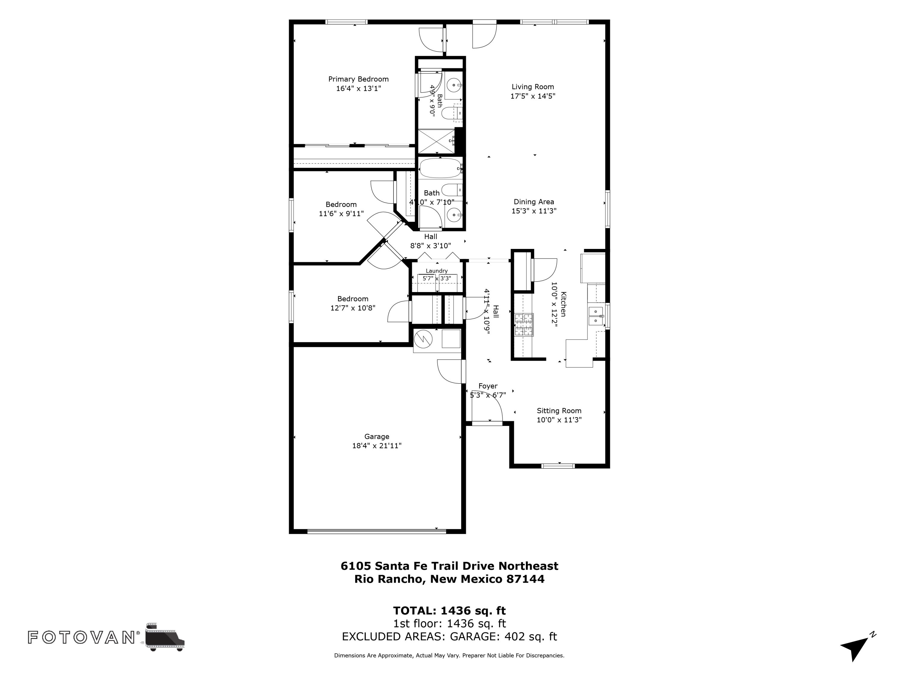 Photo 2 — 6105 Santa Fe Trail Drive NE
