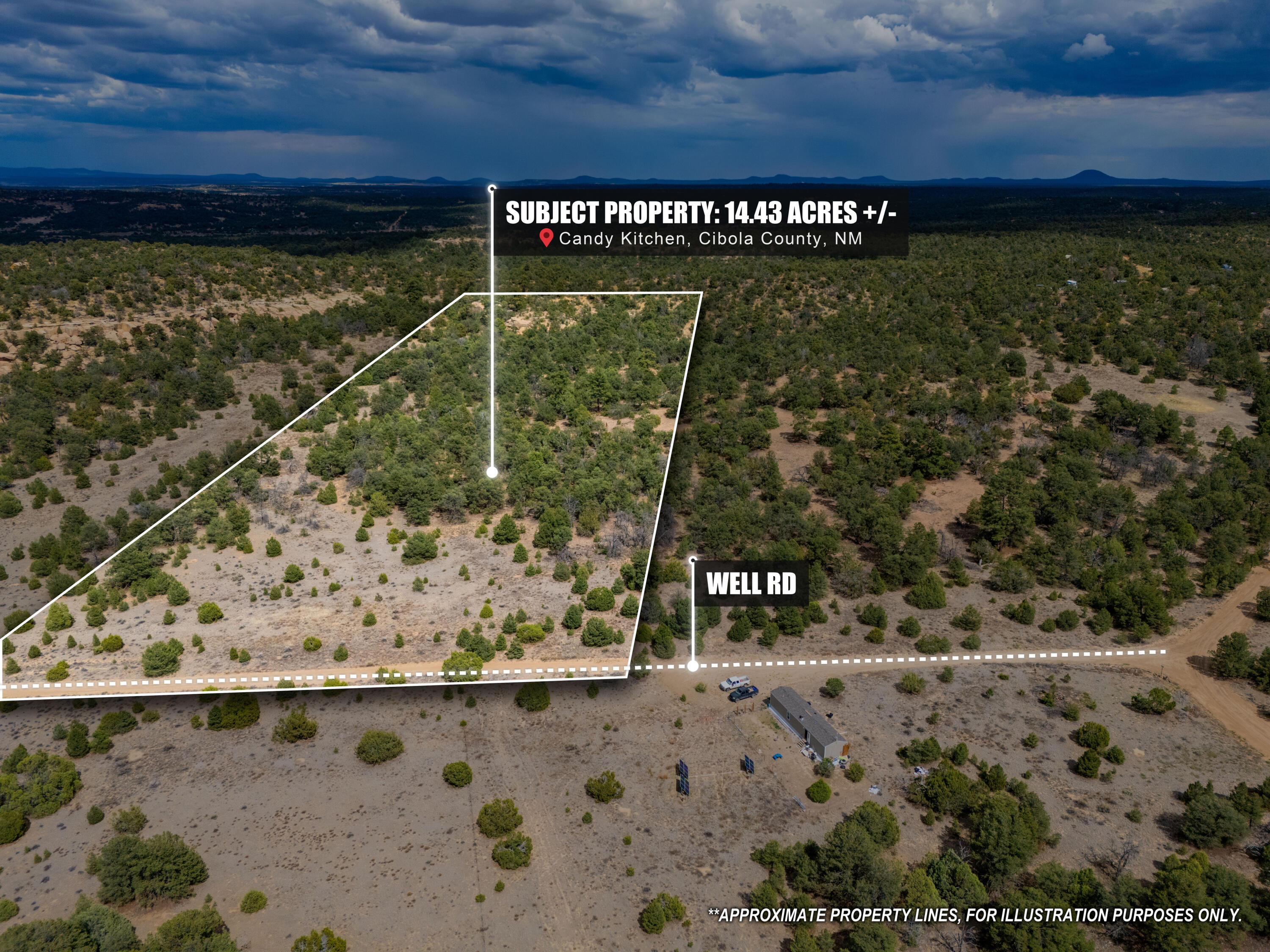  Lot 12 Lost Road, Ramah, NM 87321