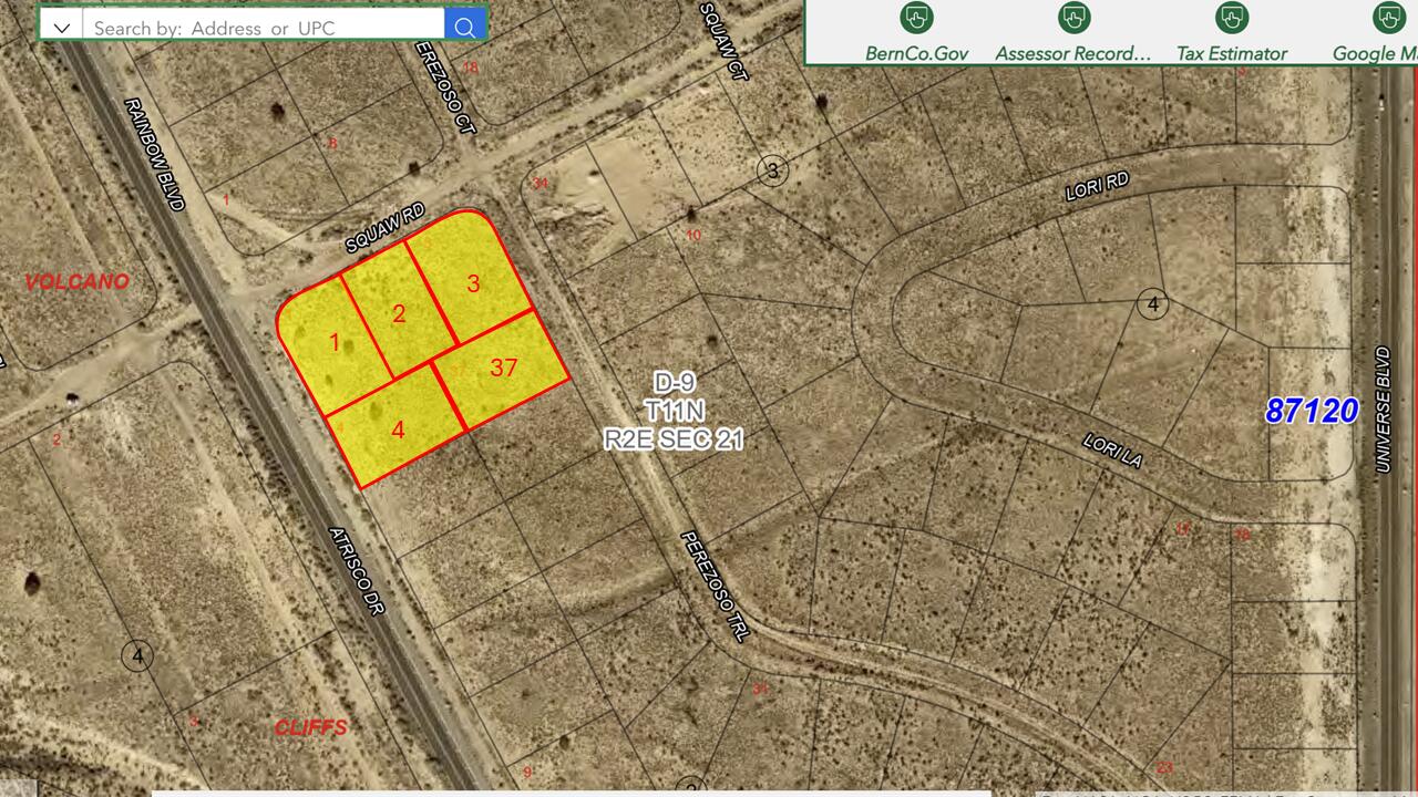 5 lots Rainbow & Squaw NW, Albuquerque, NM 87120
