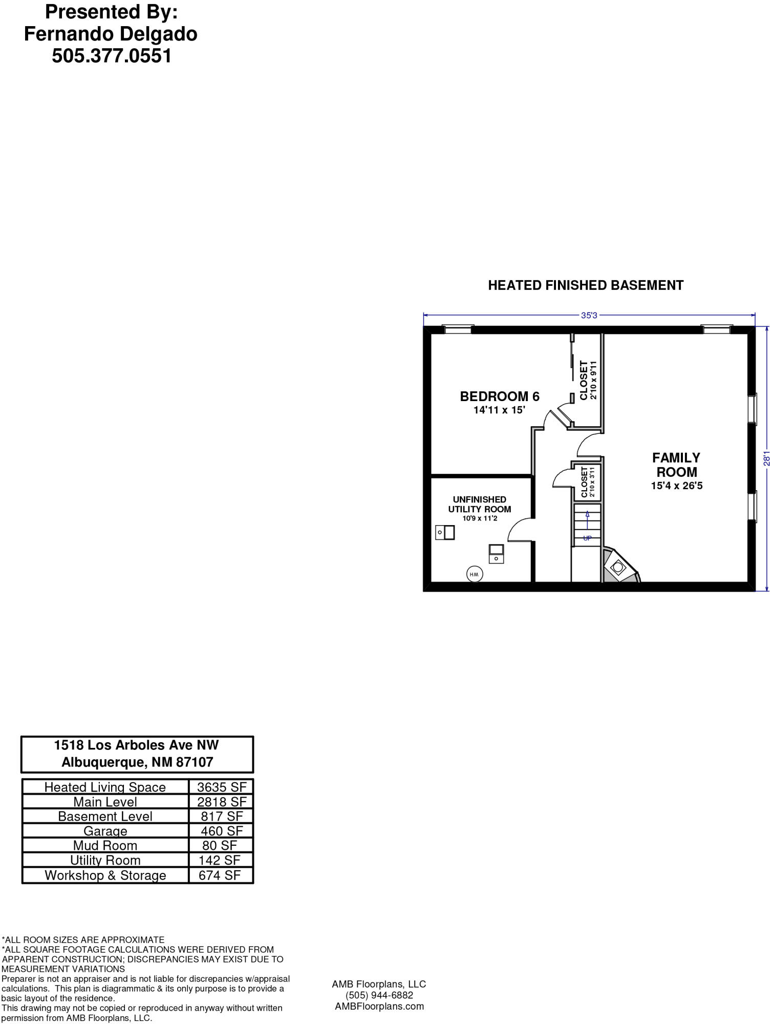Photo 7 — 1518 Los Arboles Avenue NW