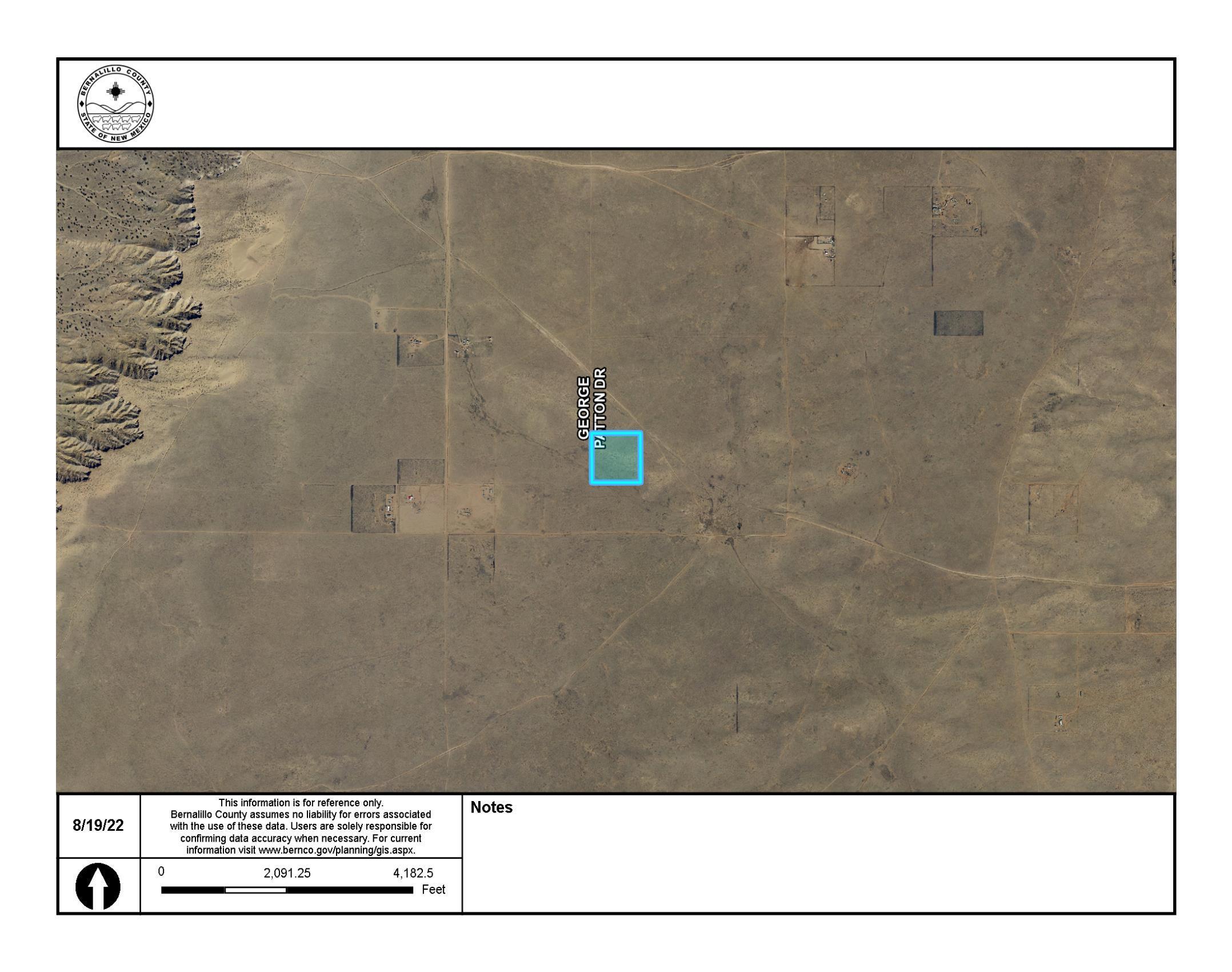 Photo 5 —  Off Pajarito (JMT #6) Road SW
