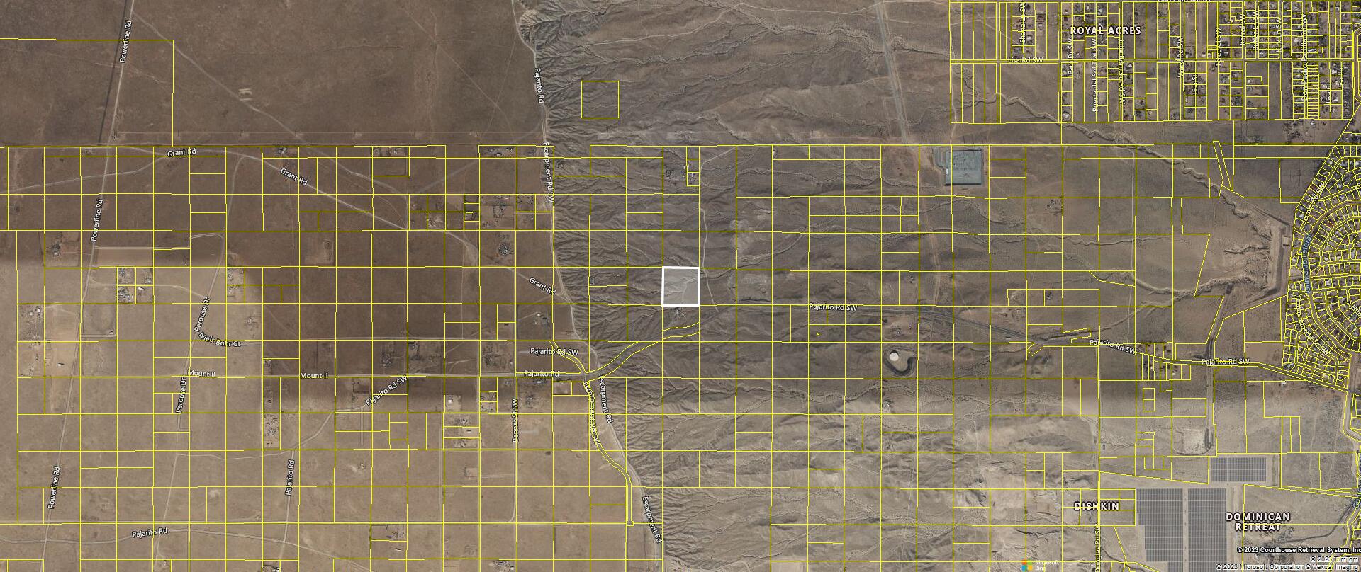 Photo 6 —  Off Pajarito (Jmt #2) Road SW