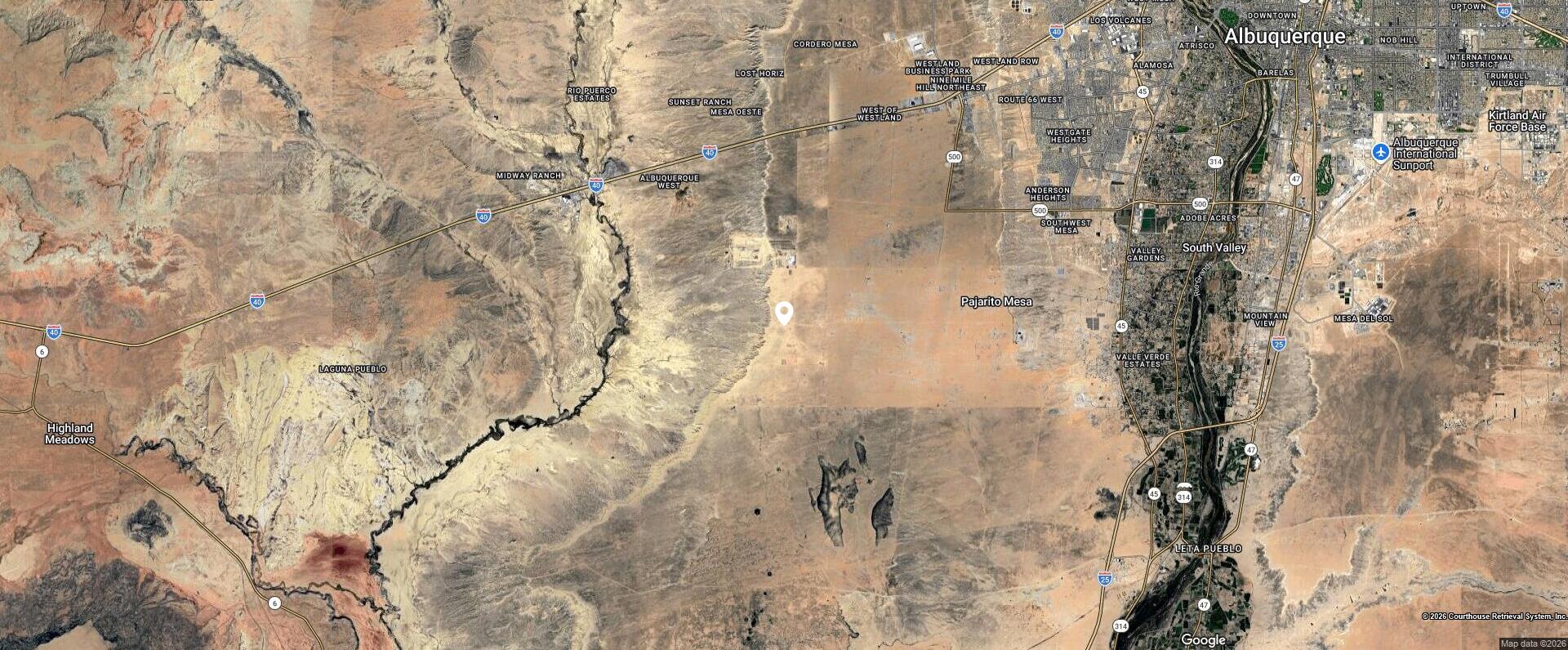 Photo 3 —  Pajarito (O'L1) Road SW