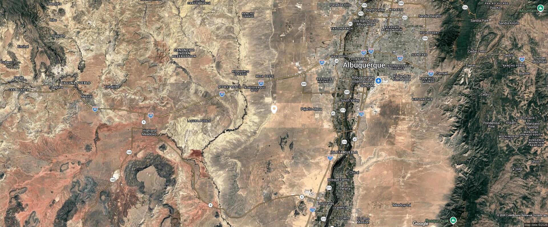 Photo 2 —  Pajarito (O'L1) Road SW